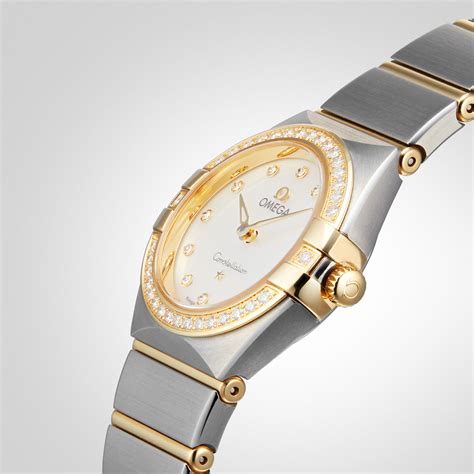 omega constellation manhattan 25mm ladies watch